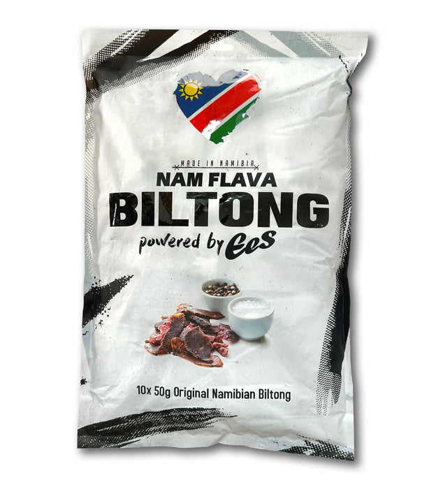 10er-Pack (50g) Biltong von EES - 500g
