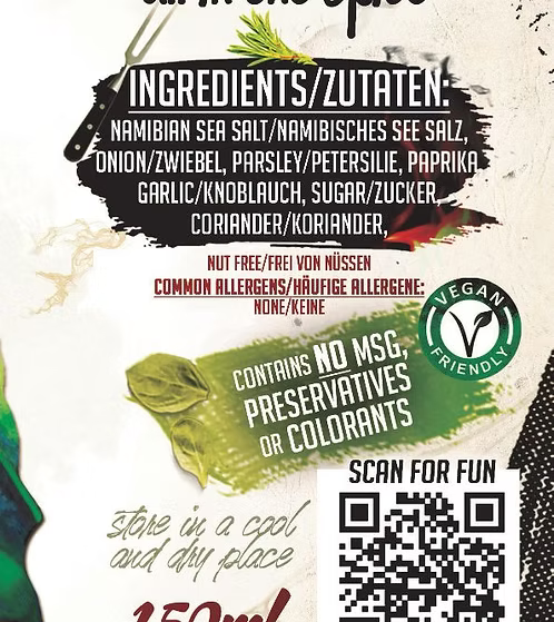 Namibische Gewürzmischung von EES - 150g