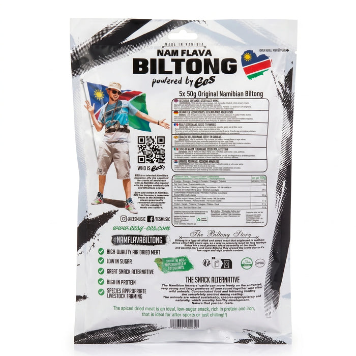 5er-Pack (50g) Biltong von EES - 250g